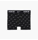 Трусы-боксерки подростковые Nike Dri-Fit Essential Cotton Stretch Kids' 3-Pack Boxer Shorts L Комбінований 9N0847-F66 - изображение 3