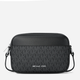Сумка кросс-боди через плечо женская маленькая Michael Kors Jet Set Travel Small Signature Logo Camera Crossbody Черная (199125146547) - изображение 1