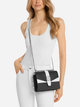 Сумка кросс-боди через плечо женская маленькая Michael Kors Greenwich Small Color-Block Signature Logo Белая (791853429611) - изображение 2