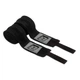 Бинти для боксу EasyFit Classic Wrap EF-0374-30-bk 3 м ширина 5 см бавовна поліестер чорні - зображення 1
