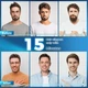 Машинка для стрижки волосся безшумна Chicclly 10 кольорових насадок - зображення 7