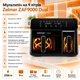 Двукамерная мультипечь аэрофриюрница Zelmer ZAF 9000 - изображение 2