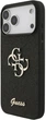 Etui Guess Fixed Glitter Big 4G do iPhone 18 Pro Max / 17 Pro Max czarne (GUE005496) - obraz 2