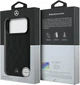 Etui Mercedes-Benz Leather with Crossed Lines MagSafe do iPhone 18 Pro Max / 17 Pro Max czarne (Mer008845) - obraz 8