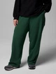 Спортивные штаны на флисе женские Columbia 514089166 3X Зеленые (1160063345) - изображение 1