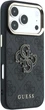 Etui Guess 4G & Big Resin Logo do iPhone 18 Pro Max / 17 Pro Max czarne (GUE005522) - obraz 4