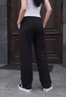 Женские леггинсы Staff черные на флисе спортивные Staff pat black fleece XS (403311) - изображение 5