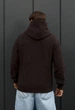 Худі Staff zip dark brown fleece M - зображення 2