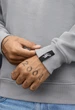 Свитшот мужской стаф серый меланж базовый на флисе Staff gray melange basic fleece XL (403312) - изображение 3