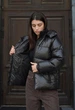 Женская демисезонная куртка стаф черная однотонная базовая Staff wo black S (403334) - изображение 5