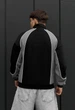 Олимпийка мужская стаф серо-черная отражающая на флисе спортивная Staff mit gray & black reflective fleece XS (404029) - изображение 2