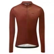 Велоджерси мужская с длинным рукавом dhb Blok Classic Long Sleeve бордовая L - изображение 1