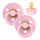Пустушка BIBS 0-6 m Colour Latex Round Pink, 2 шт - изображение 4