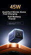 Зарядное устройство UGREEN 45W GaN для iPhone 17/16/ProMax, PD Type-C - изображение 8