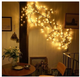Гирлянда Ciskotu Willow Vine 144 LED с вилкой, светодиодная гирлянда-лоза в виде дерева, декоративная подсветка для комнаты - изображение 3