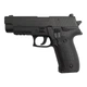 Пістолет страйкбольний Galaxy SIG Sauer P226 металевий пружинний спринговий 6 мм - зображення 1