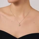 Кольє LUNET у комбінованому золоті, з діамантами 745151121 - изображение 3