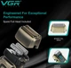 Сетчатая электробритва VGR V-337 с титановой сеткой для сухого и влажного бритья - изображение 4