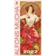 Календарь настенный Helma 2027 Alfons Mucha, 31,5x63 см (N251-27) - изображение 11