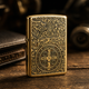 Запальничка бензинова Zippo Constantine Saint Benedict з гравіюванням - изображение 2