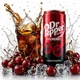 Упаковка безалкогольного напою Dr Pepper Cherry Sleek 0.33l х 24 - изображение 2