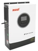 Гибридный инвертор MUST PV18-4024PREM, 4000 Вт, 24 В, ток заряда AC 60 А/PV 100А, 170–280 В, Wi-Fi - изображение 1