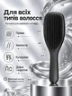 Універсальна професійна щітка для волосся The Ultimate Detangler чорна — для вологого та сухого волосся - зображення 4