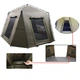 Карповая трехместная палатка Ranger Gazebo Lux RA6665 нейлон 210D PU 210×310 см (FEA860FFEDEC) - изображение 9