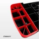Степь платформа 2 уровня EasyFit высота 10–15 см черно-красная для дома и спортзала (EF-0540) - изображение 6