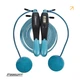 Скакалка з лічильником EasyFit TwinRope EF-1909-GN бездротова 2.8 м Чорно-зелений - зображення 1