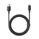 Кабель USB-A to Lightning Baseus Silky Чорний 2 м 12 Вт ПВХ (17992) - зображення 2