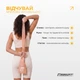 Стрічка для фітнесу та йоги EasyFit EPP 0,5 мм персикова, еластична стрічка для пілатесу, розтяжки та тренувань - зображення 6