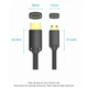 Кабель мультимедийный HDMI M to HDMI mini M 1.5m V2.0 4K60Hz Vention (AGHBG) - изображение 4