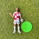 Колекційна футбольна фігурка Лука Модрич Фіфа 26 FIFA world Luka Modric збірна Хорватії 20 см - зображення 4