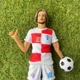 Колекційна футбольна фігурка Лука Модрич Фіфа 26 FIFA world Luka Modric збірна Хорватії 20 см - зображення 6