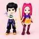 Набор фигурок Кейпоп Хантрикс Охотники на Демонов коллекционные фигурки K-Pop Demon Hunters 6 шт по 10 см высотой в коробке - изображение 4