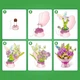 Конструктор в капсулі Max серії Bouquets S1 – Букет троянд (світло) - изображение 3
