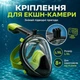 Маска для плавания с системой Dry Top для снорклинга L/XL салатовая Watermaster MC-5491 - изображение 3