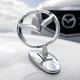Емблема приціл на капот Mazda Хром сплав на скотчі (Завод) - зображення 3