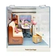 Набор-румбокс Mini House Купе поезда 11x11x11,6 см конструктор для создания миниатюрного интерьера с прозрачным защитным боксом - изображение 3
