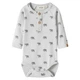 Боди Lil'Atelier Vito, цвет серый, размер 74 (263.13257376.GGRA) - изображение 1
