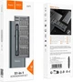 Набор Магнитная Отвертка с Битами Hoco DI71 (51 в 1) Grey (45343) - изображение 9