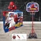 Баскетбольное кольцо детское Spider-Man с регулируемой высотой стойки, мячом и насосом, для детей от 3 лет - изображение 2