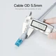 Патч-корд Cat.5E UTP Patch Cable 2M Blue Vention (VAP-A10-S200) - зображення 4