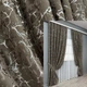 Комплект готових штор VR-Textil Льон мармур Royal Touch № 2008ш Сіро-коричневий 150х270 см 2 шт (33-1301) - зображення 1