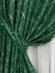 Комплект готових штор VR-Textil Льон мармур Royal Touch № 2002ш Зелений 200х270 см 2 шт (32-478) - зображення 5