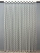Тюль VR-Textil 1837т Фатин з вишивкою та люрексом Молочний з венге 600х265 см (99-025) - зображення 2