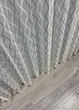 Тюль VR-Textil 1837т Фатин з вишивкою та люрексом Молочний з венге 600х265 см (99-025) - зображення 8