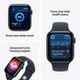 Смарт-часы Apple Watch SE 3 (2026) GPS + Cellular 44mm Starlight Aluminium Case with Sand Sport Band - S/M (MJLL4RK/A) - изображение 3