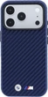 Etui BMW M Carbon Metal Logo MagSafe do Apple iPhone 18 Pro / 17 Pro Granatowe (3666339666729) - obraz 3
